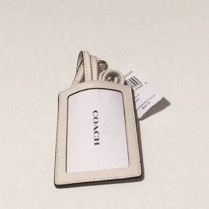 Coach Id Lanyard Bone Color